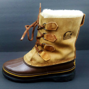 Sorel Womens Boots Size 9 Insulated Rubber Winter